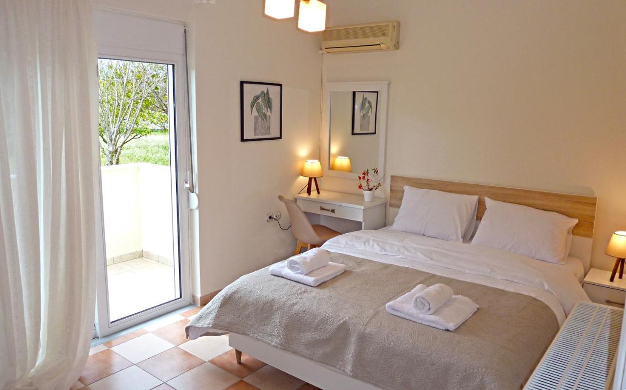 Panoramic Sea View Villa 4 Min To Beach Тигаки Экстерьер фото