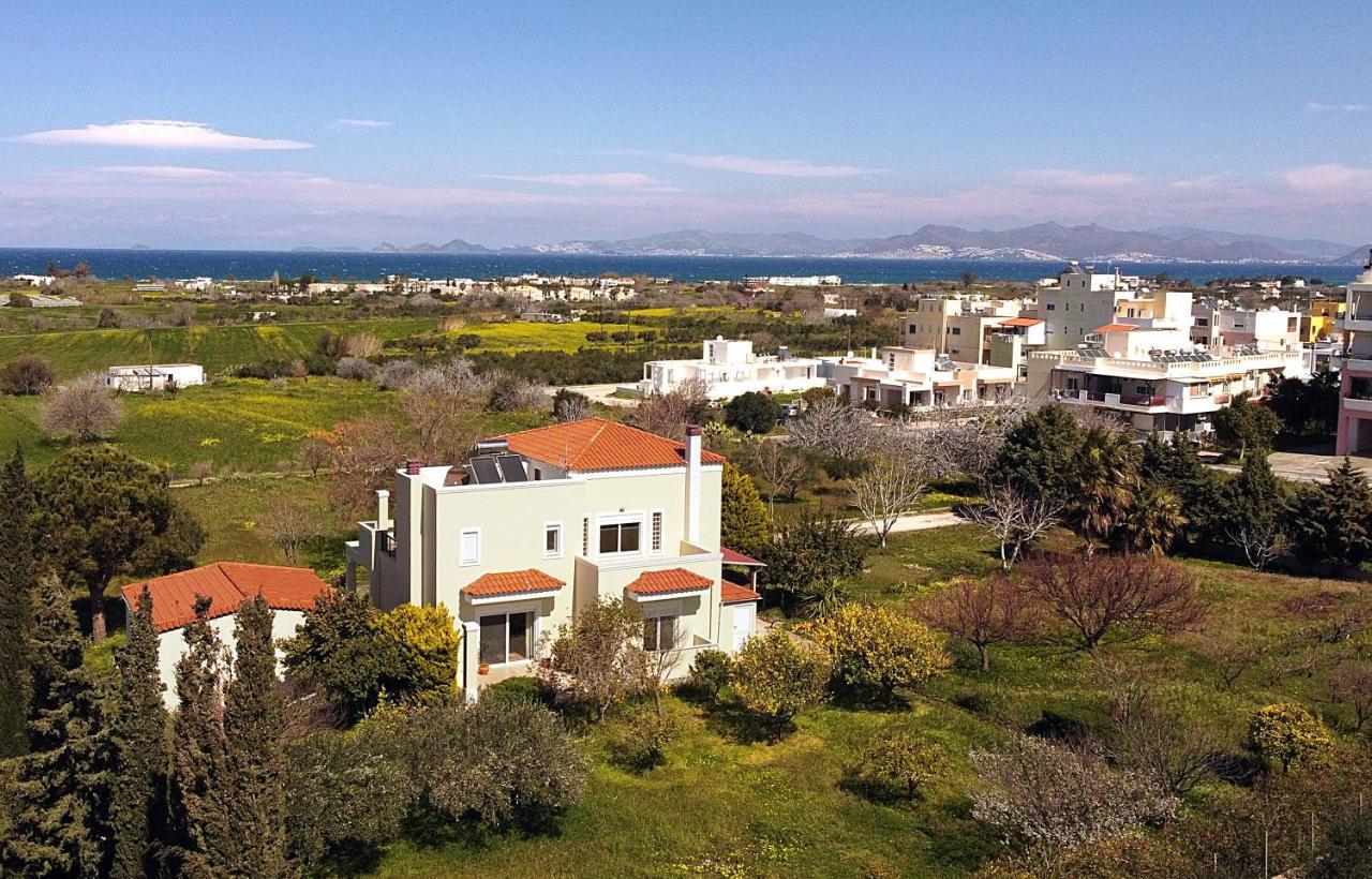 Panoramic Sea View Villa 4 Min To Beach Тигаки Экстерьер фото