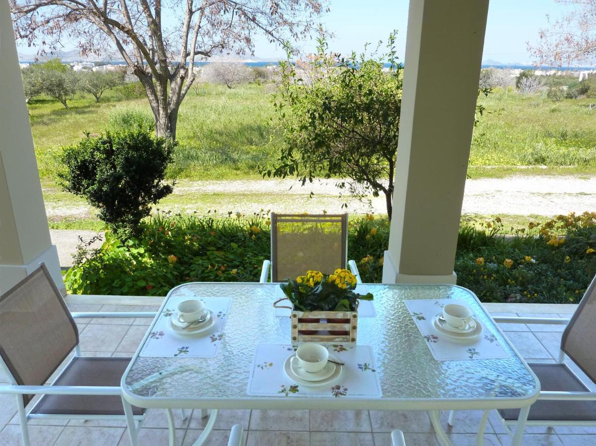 Panoramic Sea View Villa 4 Min To Beach Тигаки Экстерьер фото
