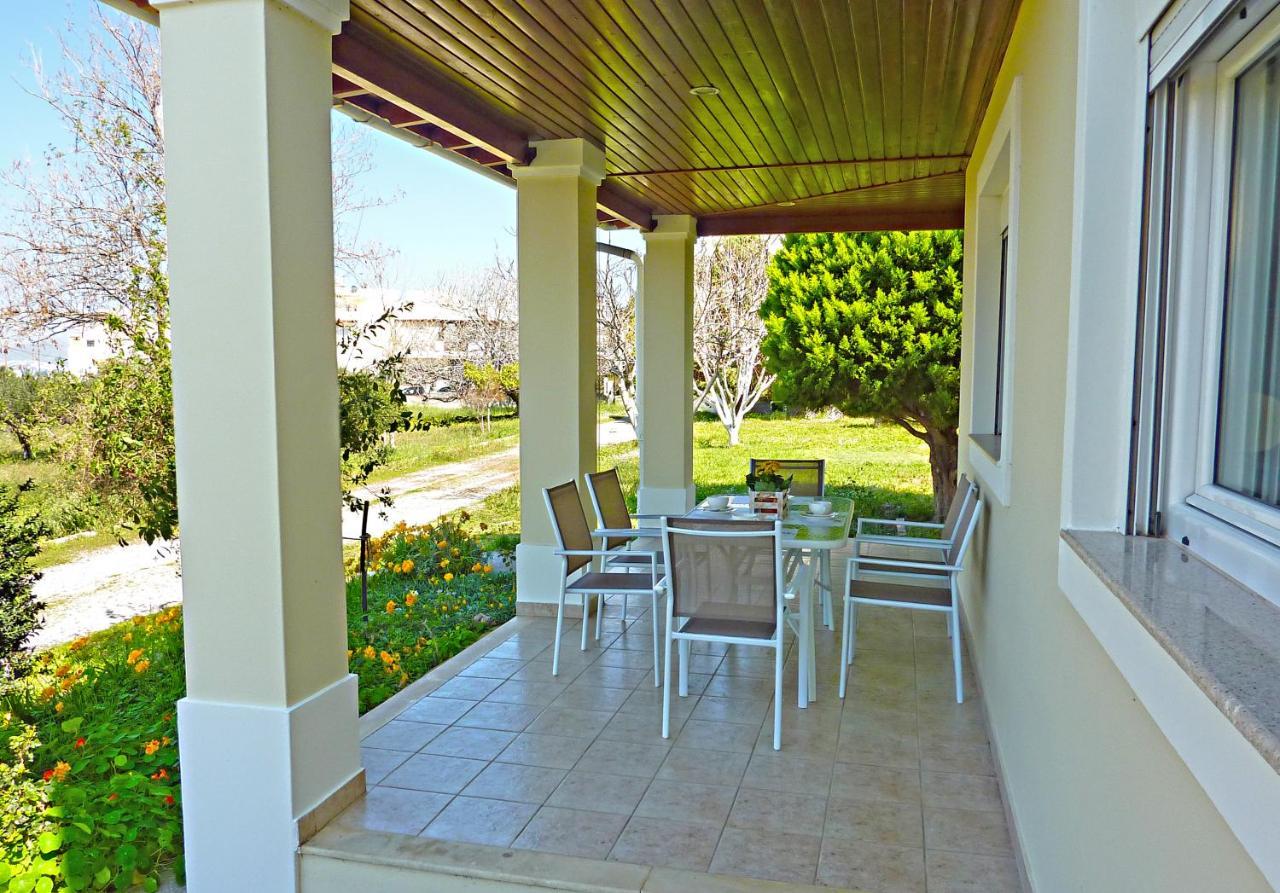 Panoramic Sea View Villa 4 Min To Beach Тигаки Экстерьер фото